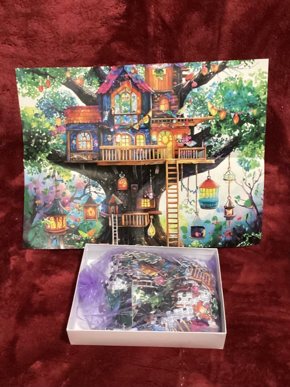 500 Piece Escape Tree House Puzzle